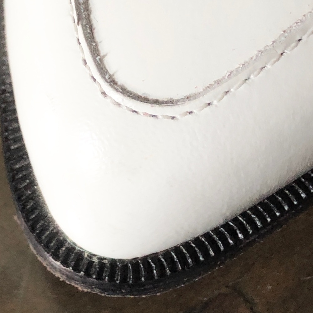 RARE❗️DEREK LAM Lee Side Buckle Loafer - White 8.5 - Picture 5 of 8